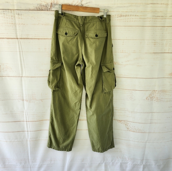Madewell Green Cargo Pants - Picture 4 of 12